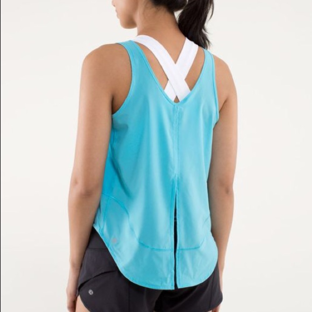 Lululemon Run Featherweight Split Back Tank